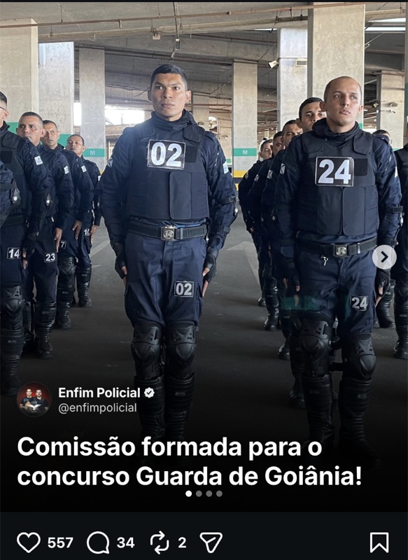 Post de notícia com o CTA no último slide