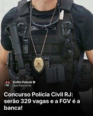 Post de notícia: Polícia Civil RJ